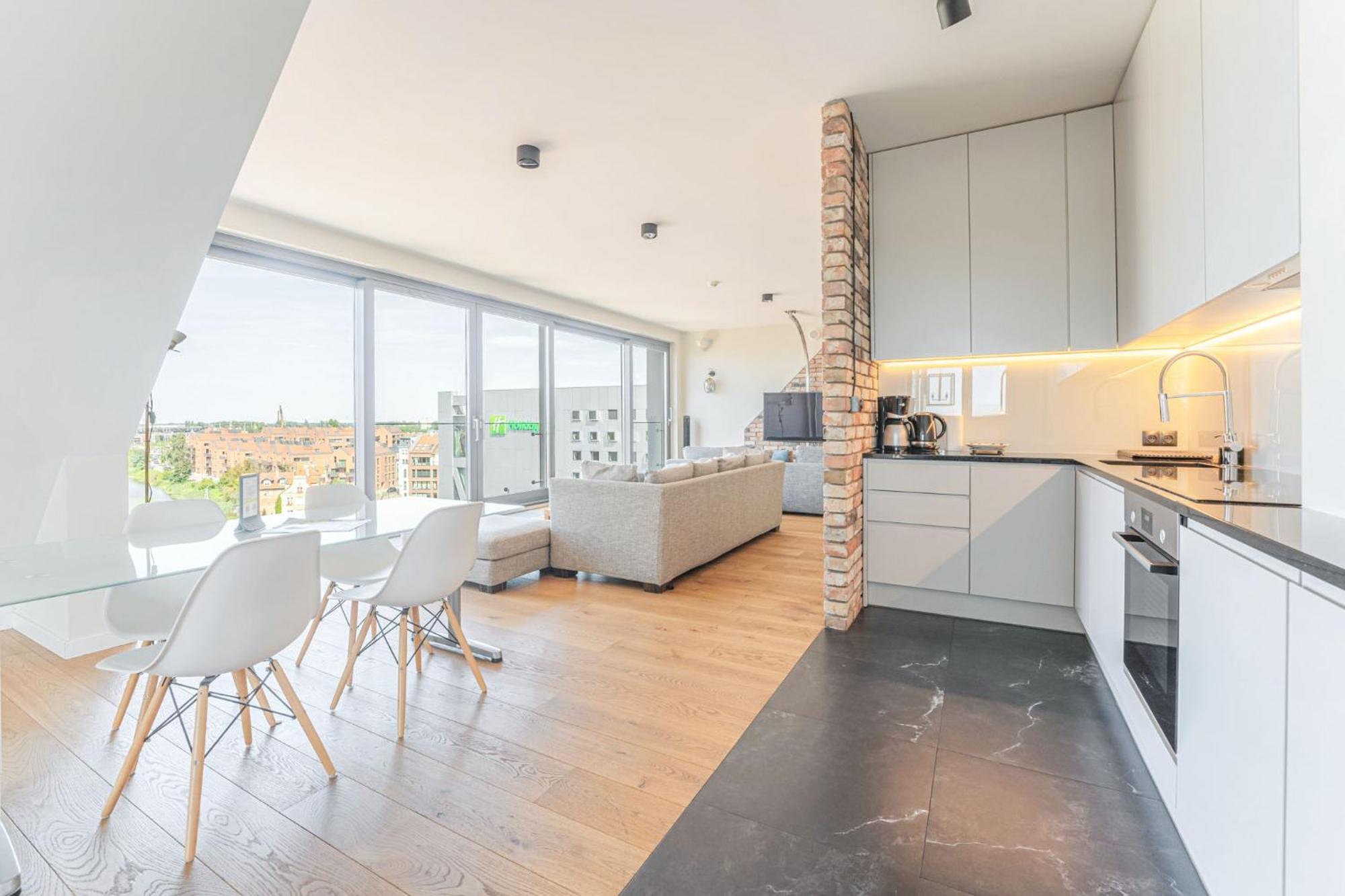 Penthouse Comfort Apartments Granaria Gdansk Dış mekan fotoğraf