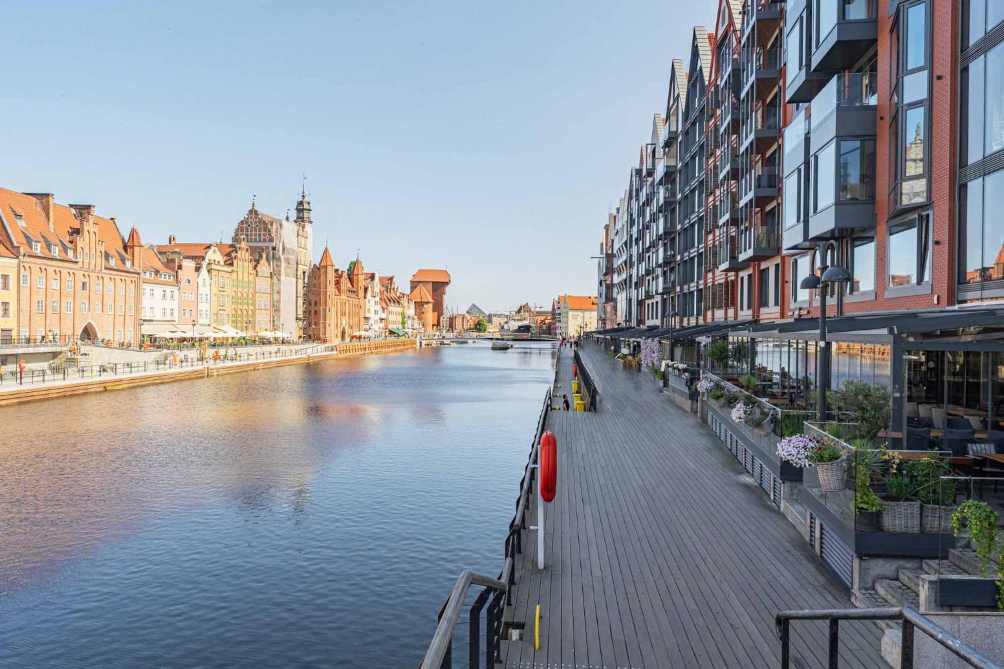Penthouse Comfort Apartments Granaria Gdansk Dış mekan fotoğraf
