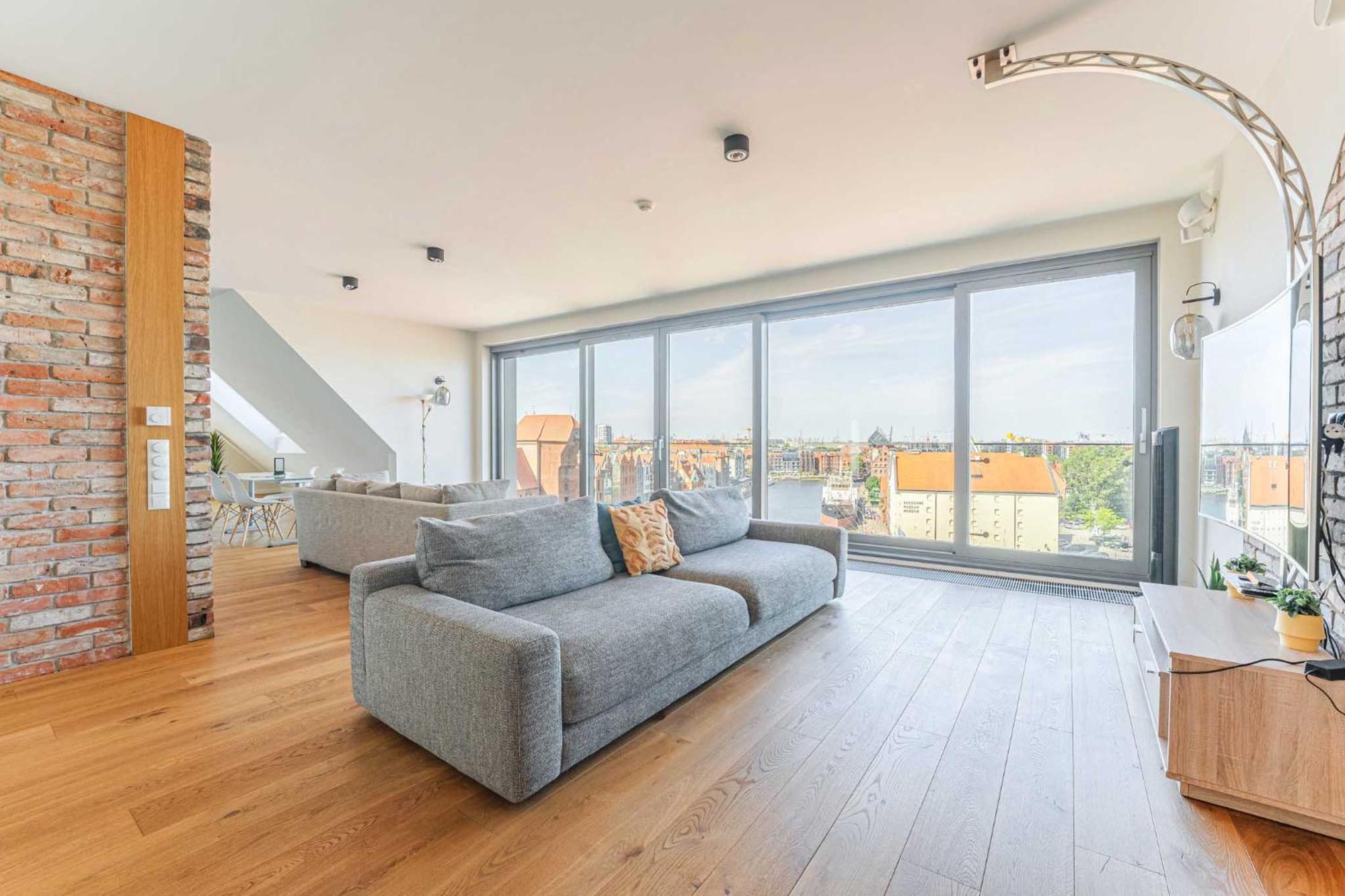 Penthouse Comfort Apartments Granaria Gdansk Dış mekan fotoğraf
